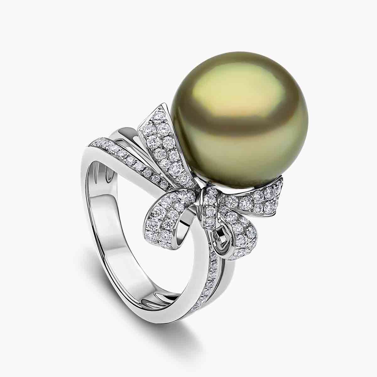 White Gold / Pistachio Tahitian