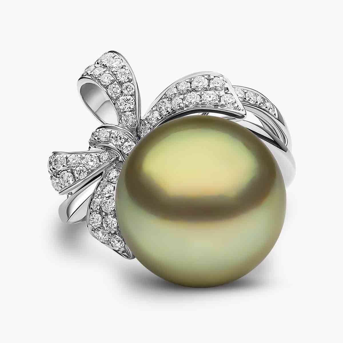 White Gold / Pistachio Tahitian