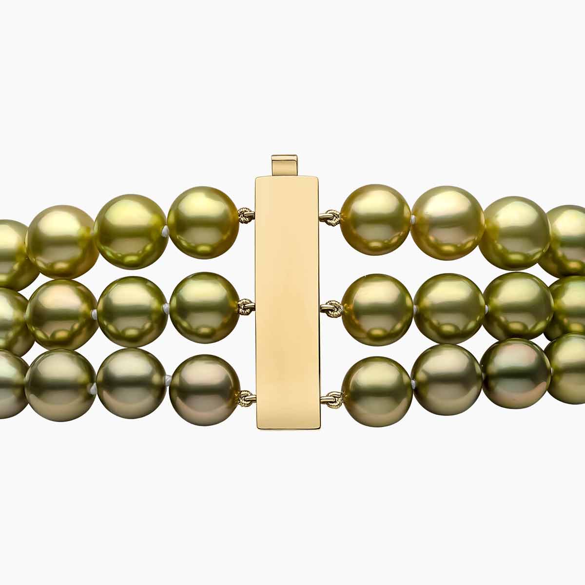 Yellow Gold / Pistachio Tahitian