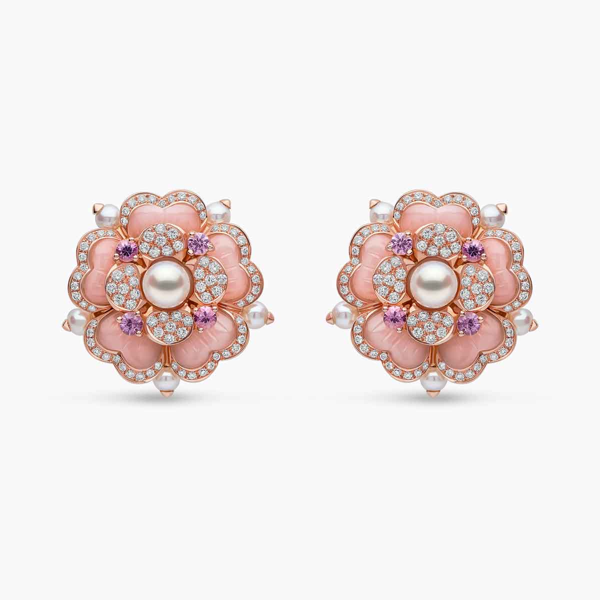 Rose Gold / White Freshwater