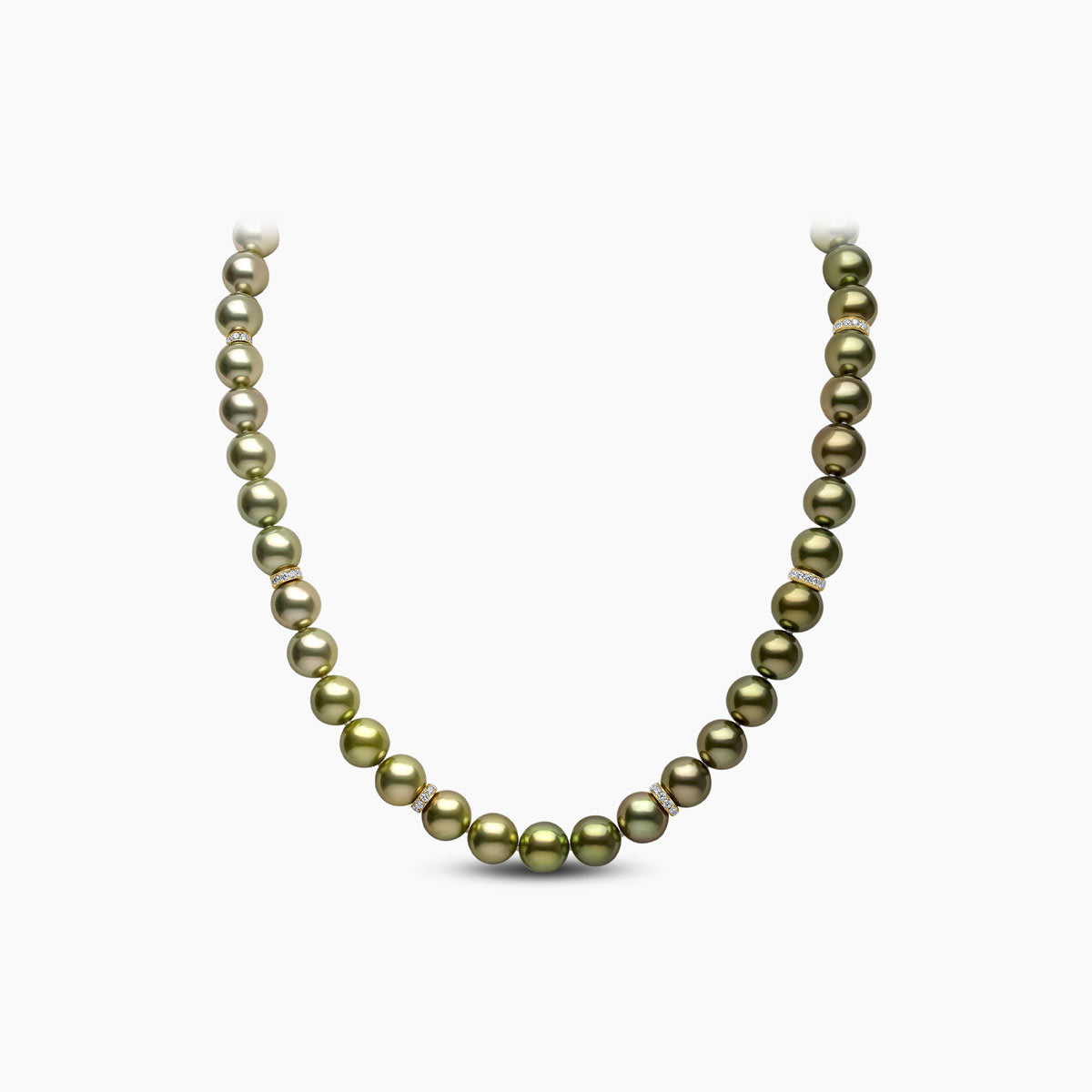 Yellow Gold / Pistachio Tahitian