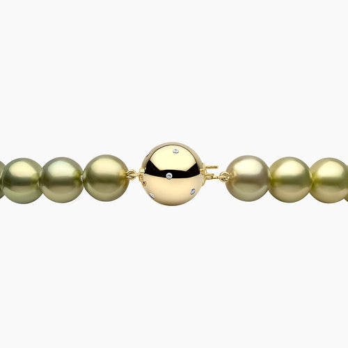 Yellow Gold / Pistachio Tahitian