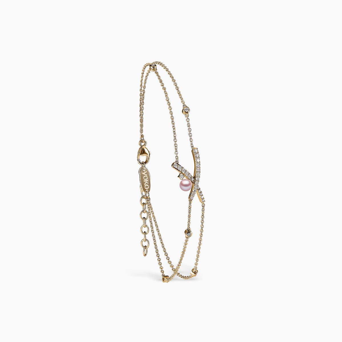 Yellow Gold / Pink Freshwater