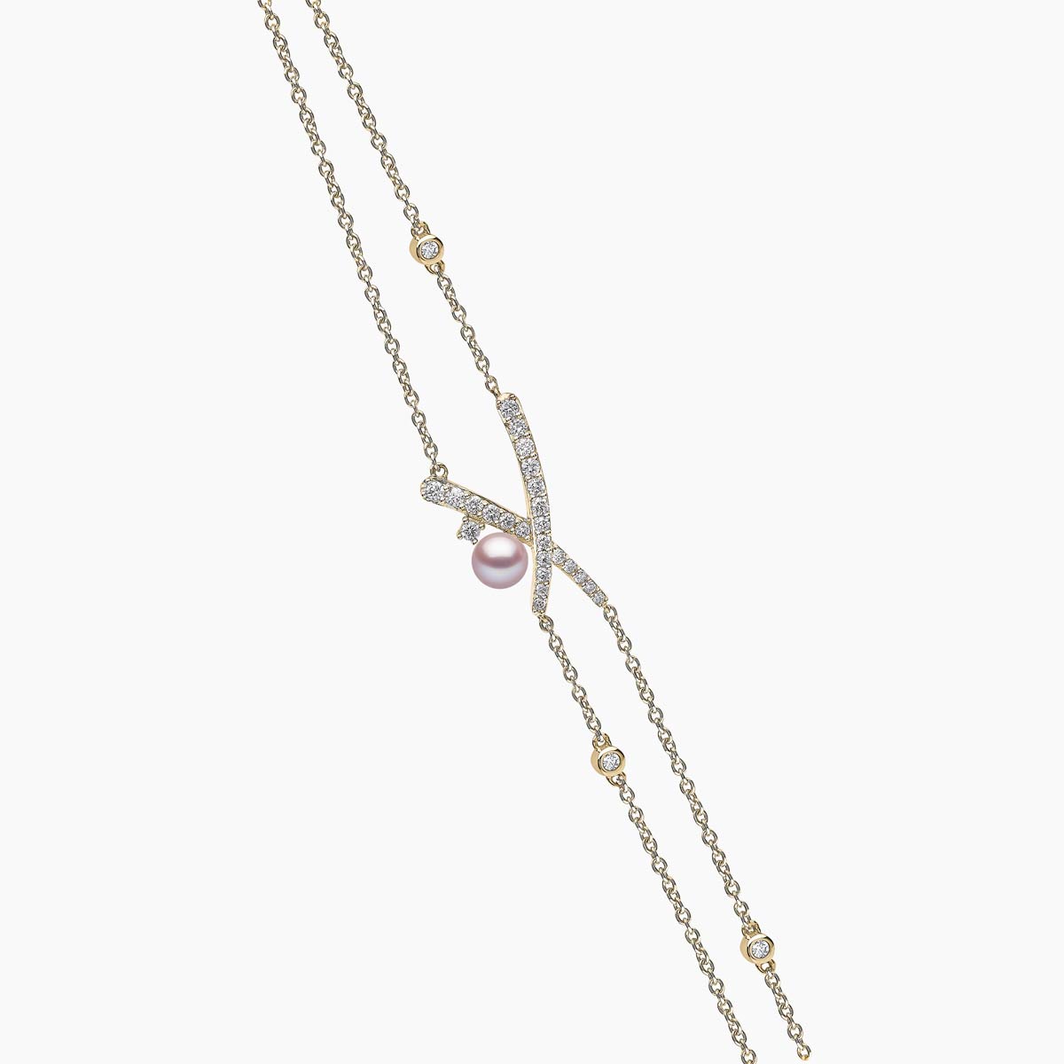 Yellow Gold / Pink Freshwater