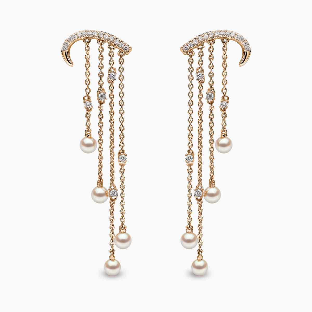 Yellow Gold / White Japanese Akoya