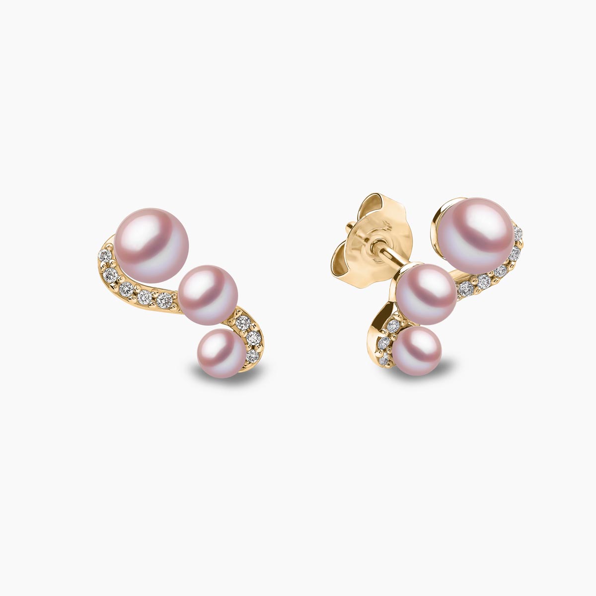 Yellow Gold / Pink Freshwater