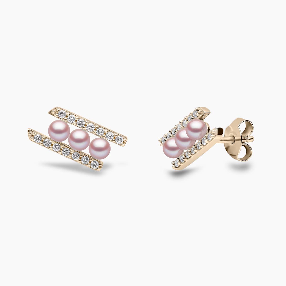 Yellow Gold / Pink Freshwater