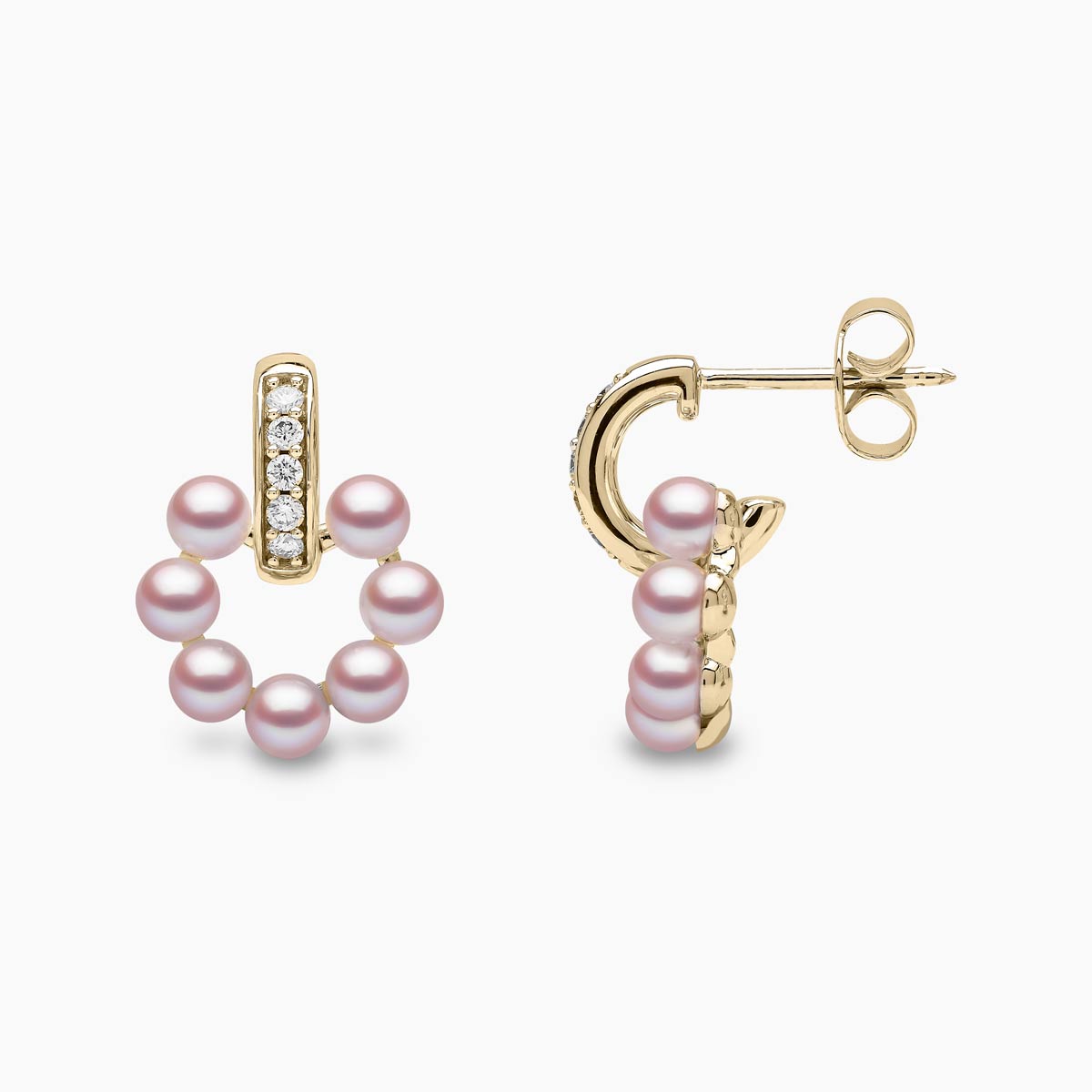 Yellow Gold / Pink Freshwater