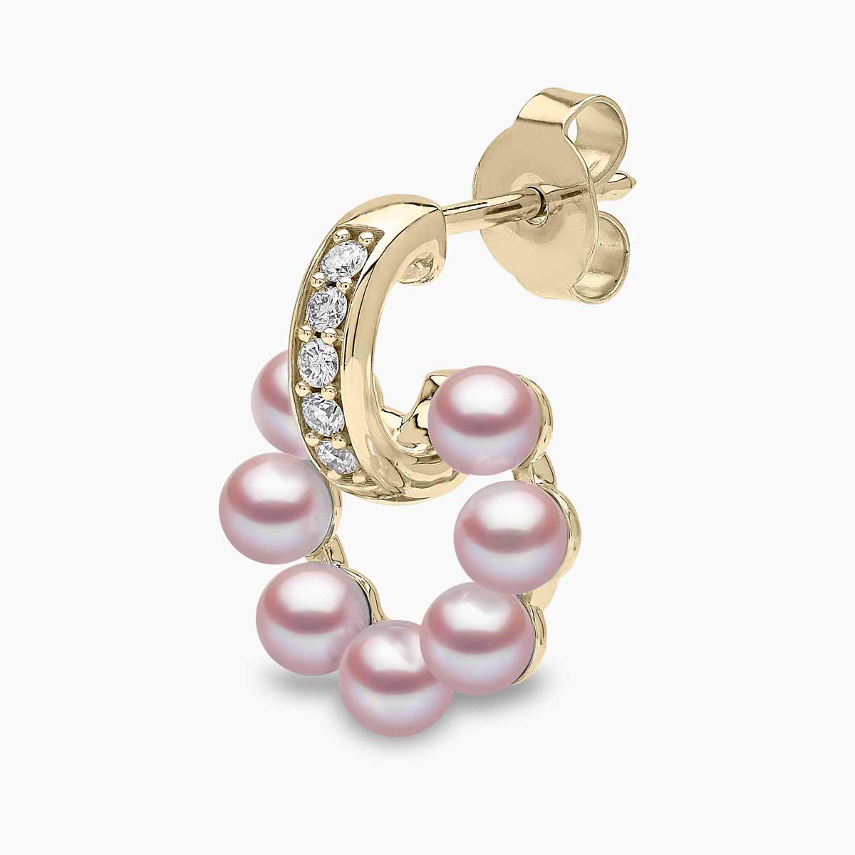 Yellow Gold / Pink Freshwater