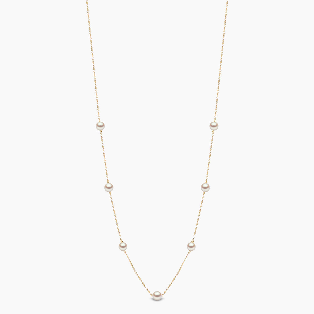 Yellow Gold / White Freshwater