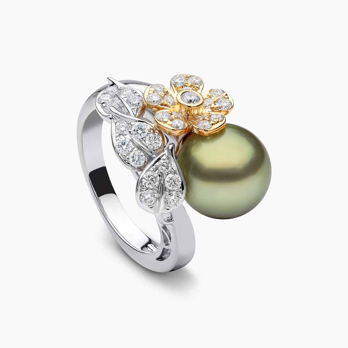 White Gold / Pistachio Tahitian / N