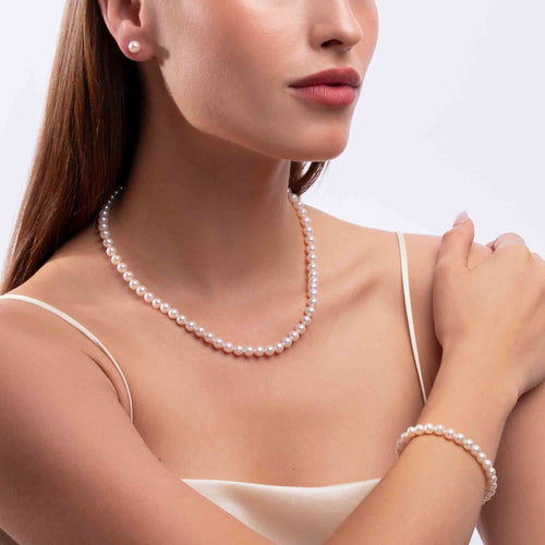 White Gold / White Freshwater / 6-7mm