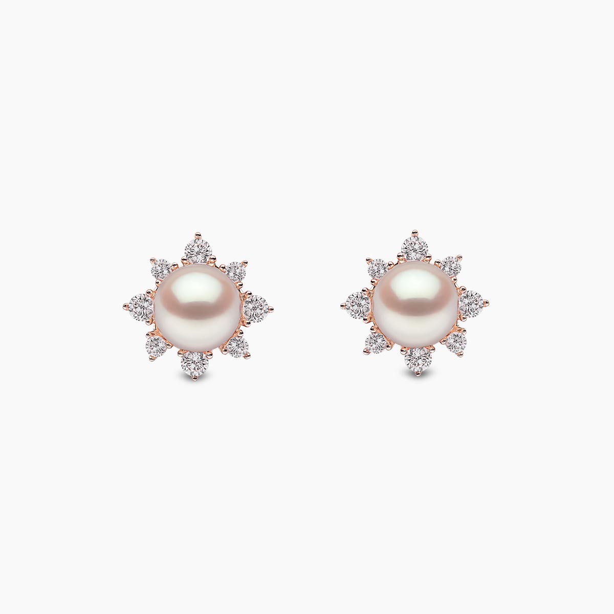 Rose Gold / White Freshwater