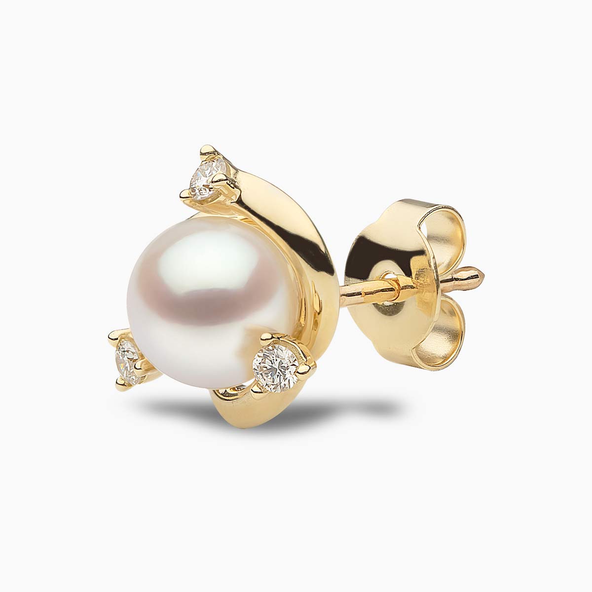 Yellow Gold / White Freshwater