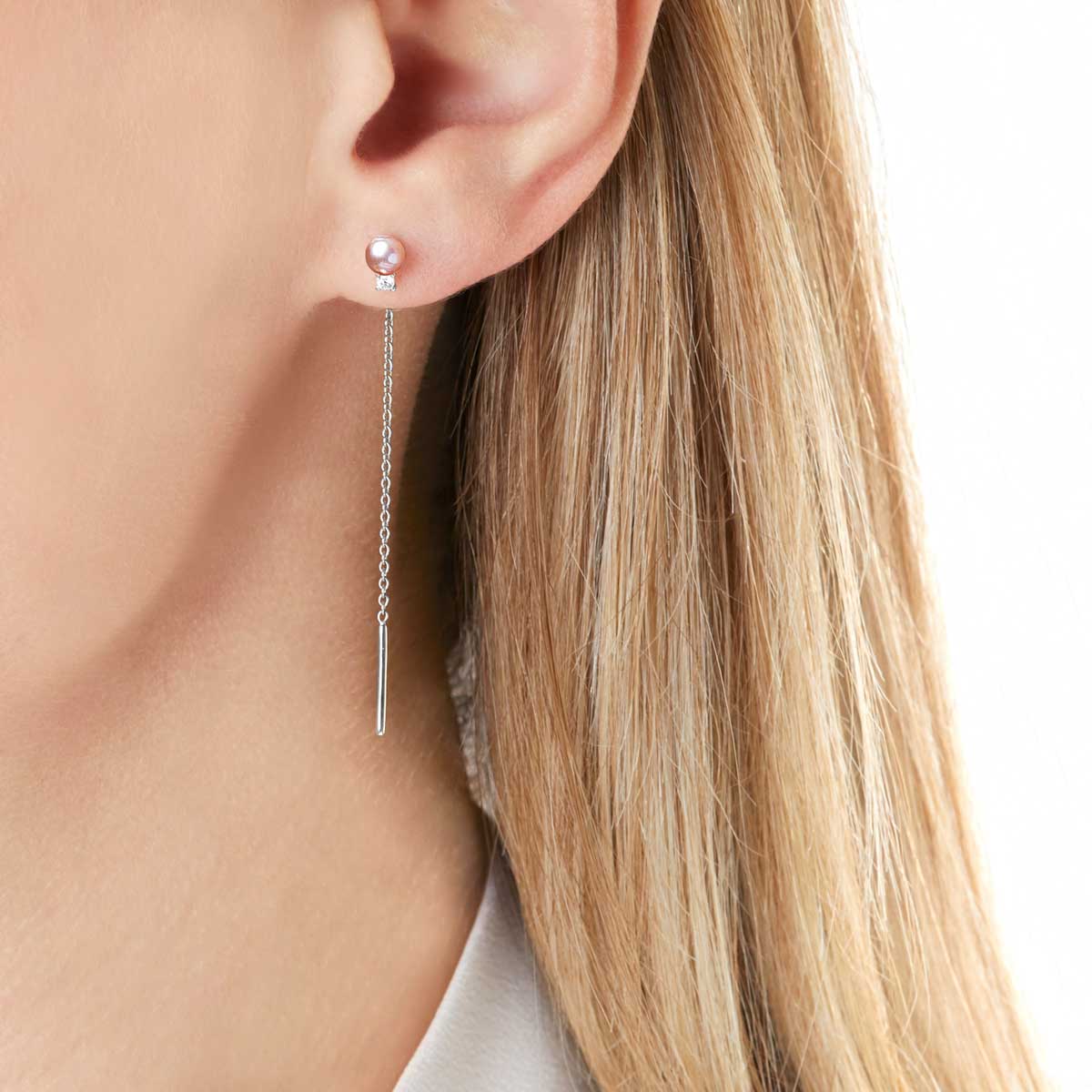 Rose Gold / Pink Freshwater