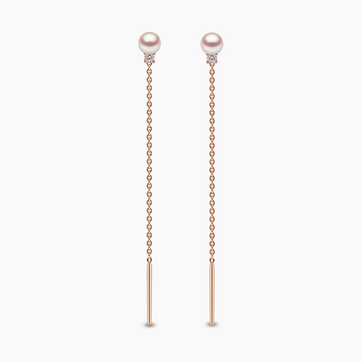 Rose Gold / White Freshwater