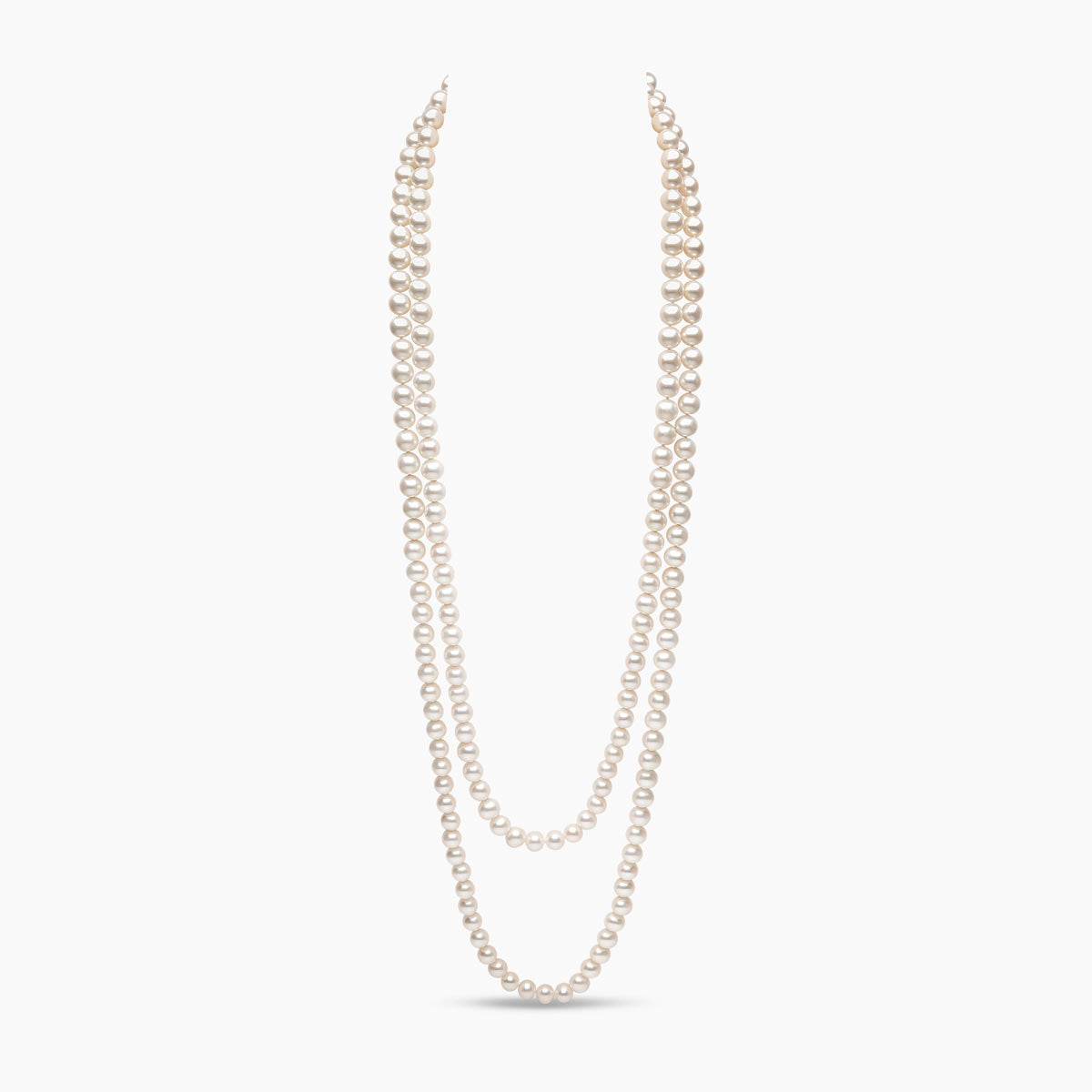 Classic Freshwater Pearl Strand Rope Necklace Yoko London