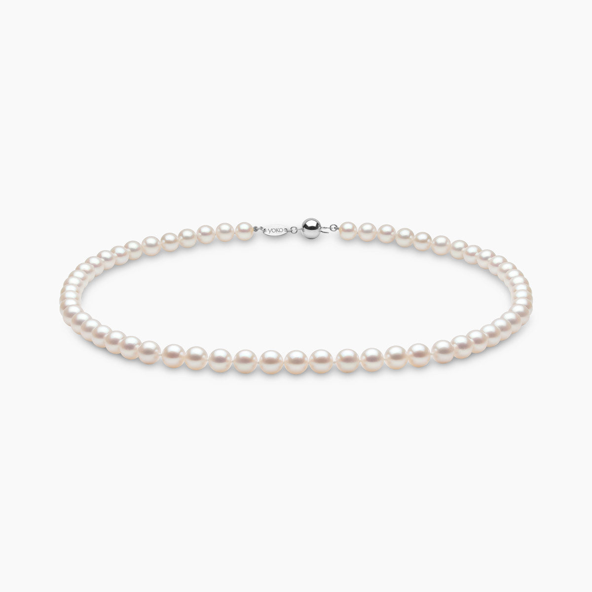 White Gold / White Japanese Akoya / 7mm