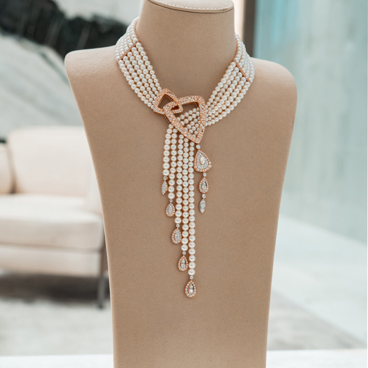 Zyyp South Sea Pearl and Diamond Zip Necklace | Yoko London