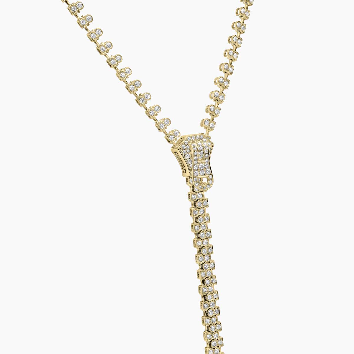 Zyyp South Sea Pearl and Diamond Zip Necklace | Yoko London