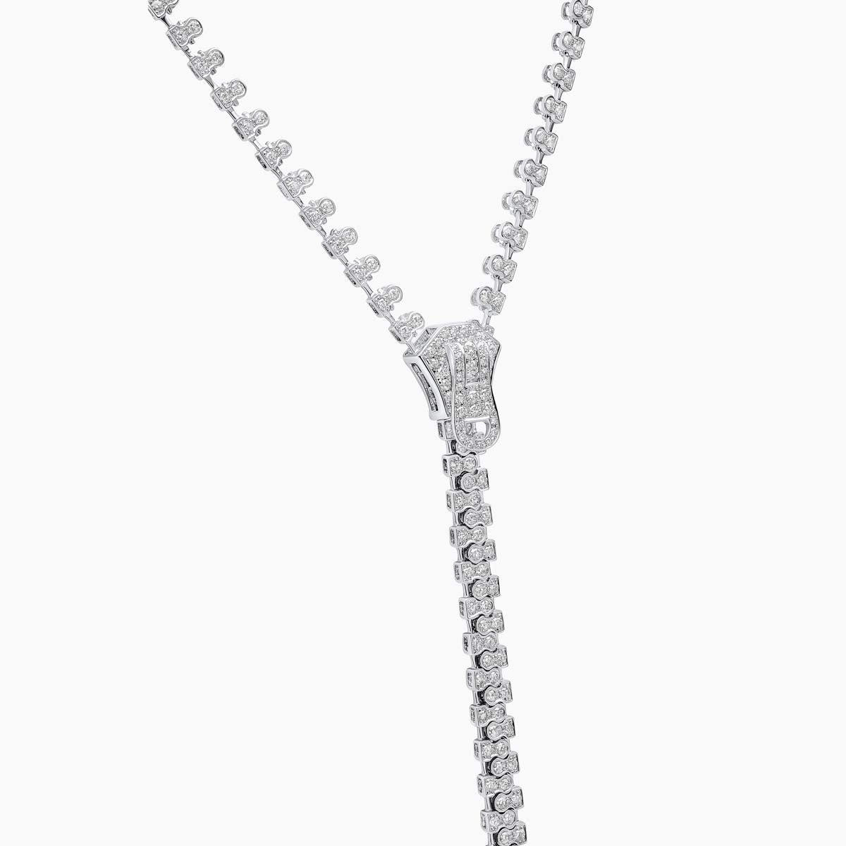 Zyyp South Sea Pearl and Diamond Zip Necklace | Yoko London
