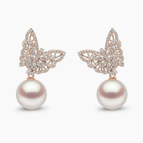 Rose Gold / White Freshwater