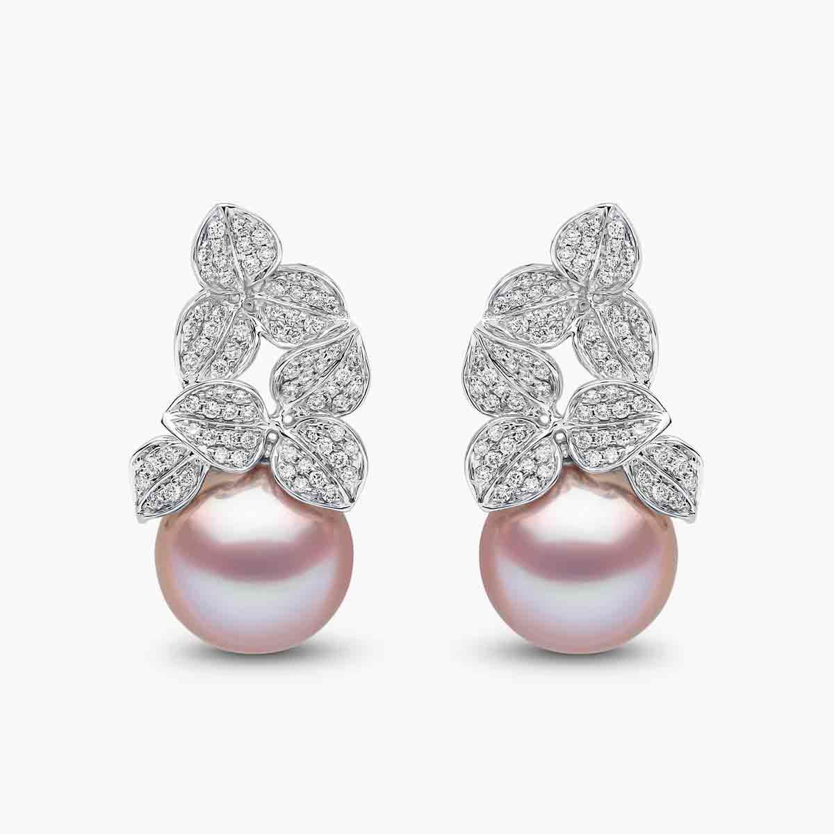 Pink Freshwater / White Gold
