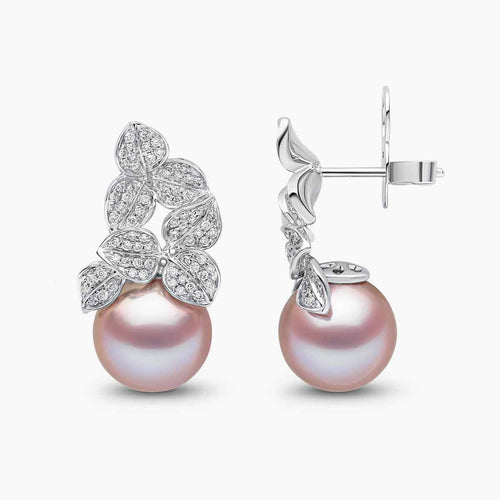 Pink Freshwater / White Gold