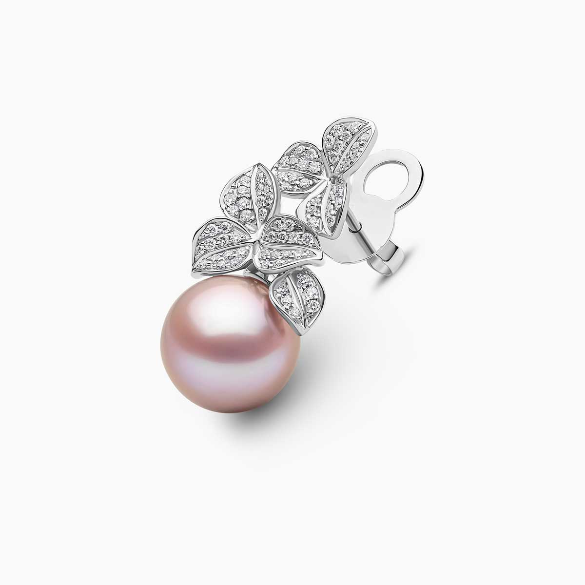 Pink Freshwater / White Gold
