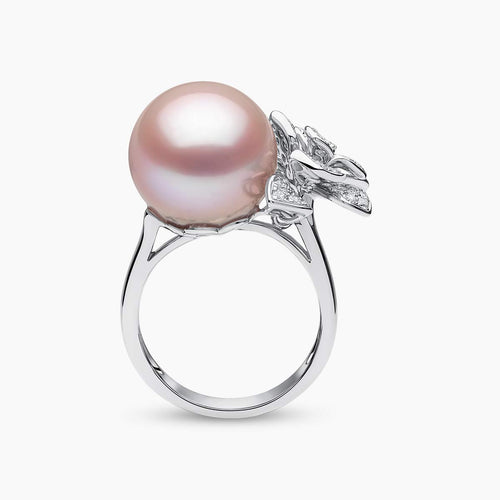 Pink Freshwater / White Gold