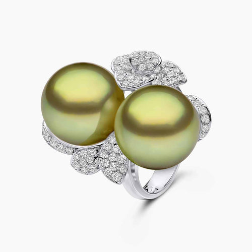 White Gold / Pistachio Tahitian