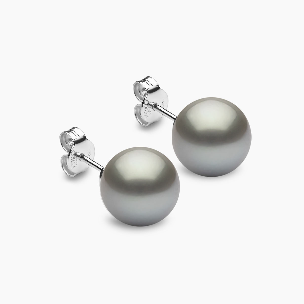 ★関税込★VINTAGE HOLLYWOOD★Midnight Grey Pearl Earring.s★ s-l1200.jpg