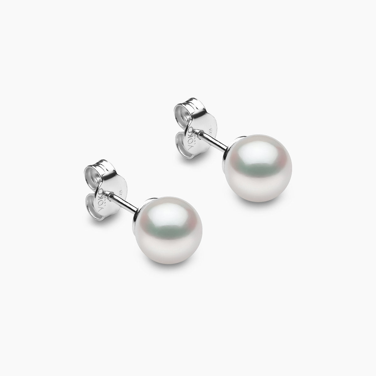 Classic 18K Gold AAA Akoya Pearl Stud Earrings