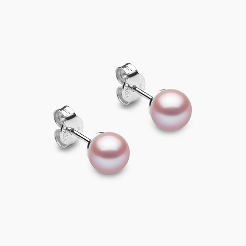 White Gold / Pink Freshwater / 6mm
