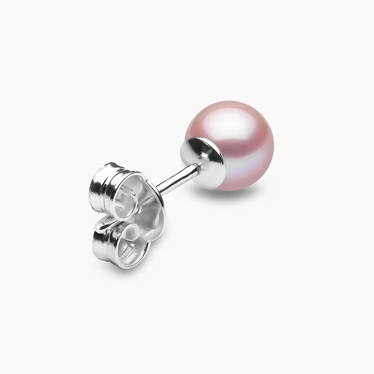 White Gold / Pink Freshwater / 6mm