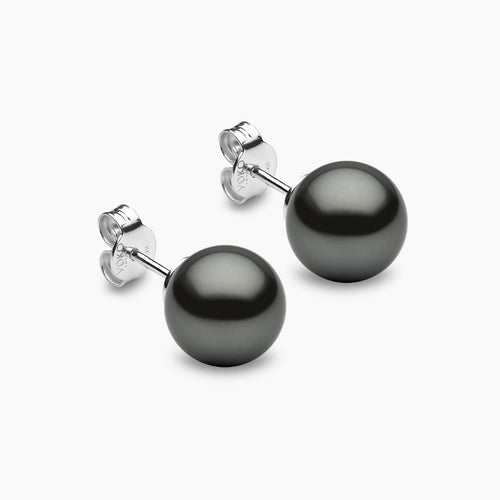 White Gold / Black Tahitian / 10mm