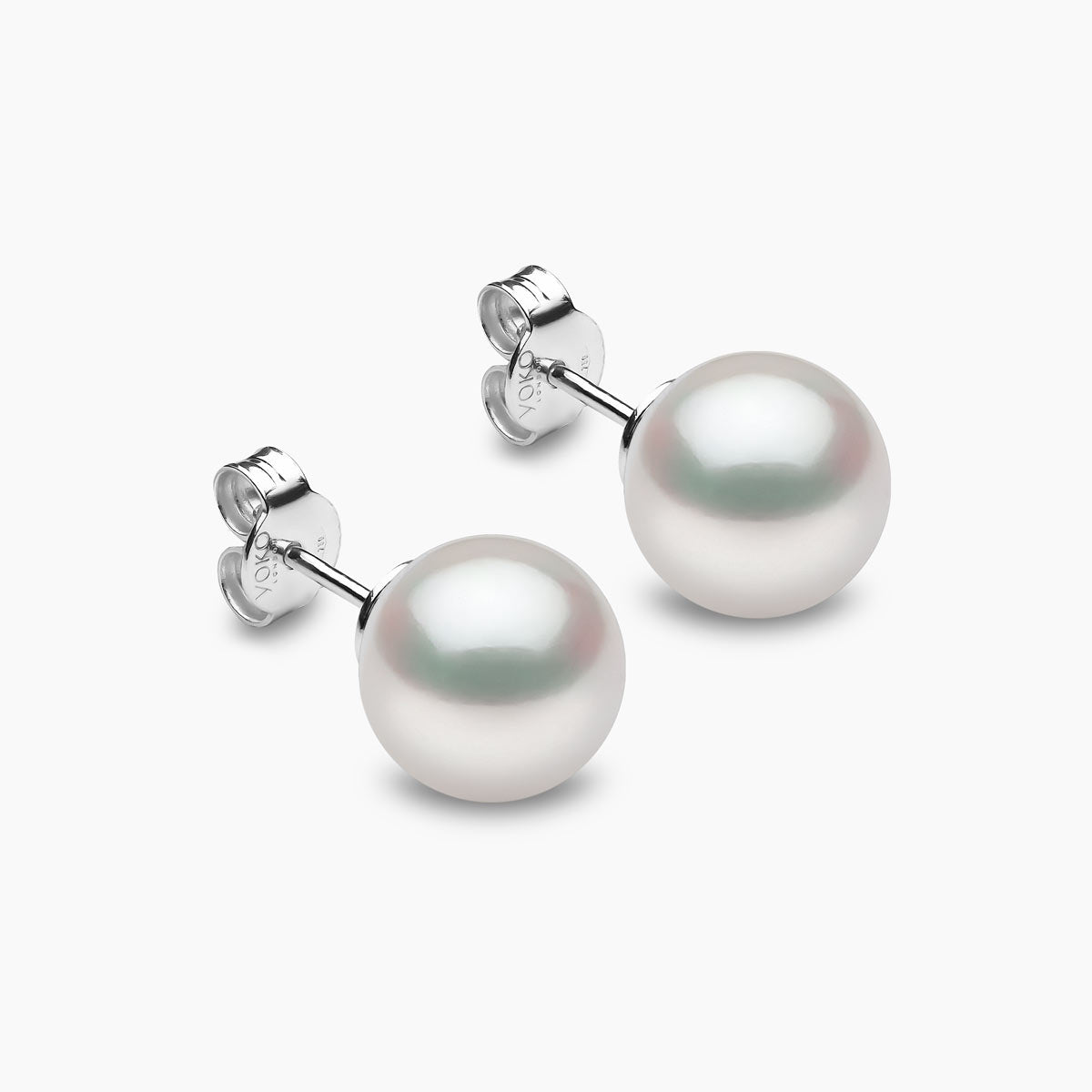 8mm Tahitian South Sea Round Pearl Stud Earrings- Various Colors - Pure  Pearls