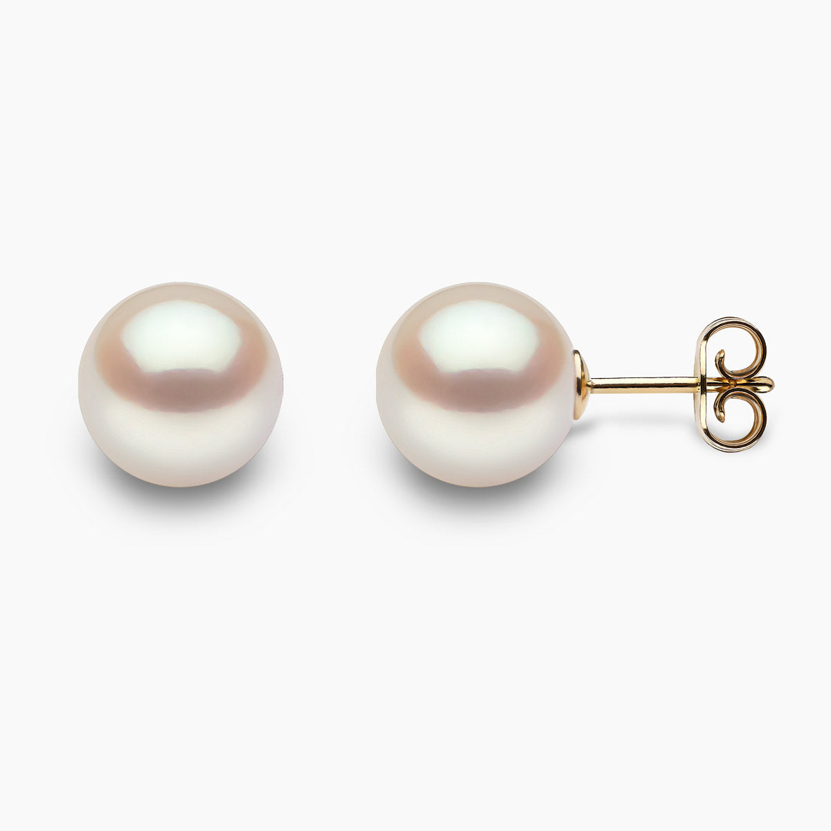 Wholesale Lot 6 Pairs – 8-14mm South Sea Shell Pearl Stud Earrings, 925 Silver Plated, Screw Back