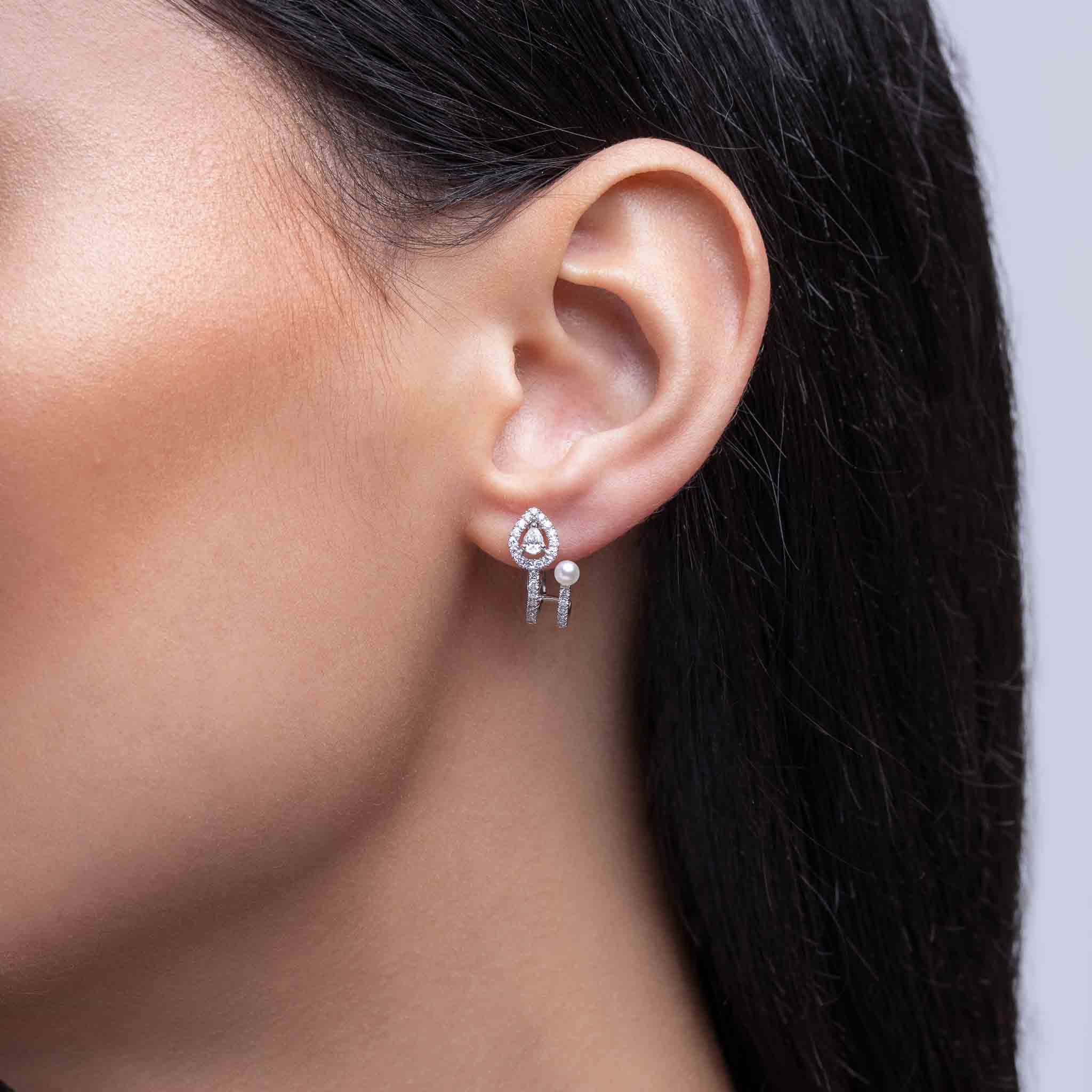 ★人氣★LOVE ME MONSTER★Pearl & Twinkle Ball Earrings_2色 Designer fashion, Seoul-fully created | W Concept