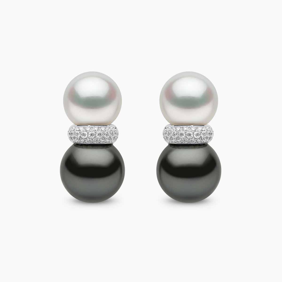 White Gold / Black Tahitian / Japanese Akoya
