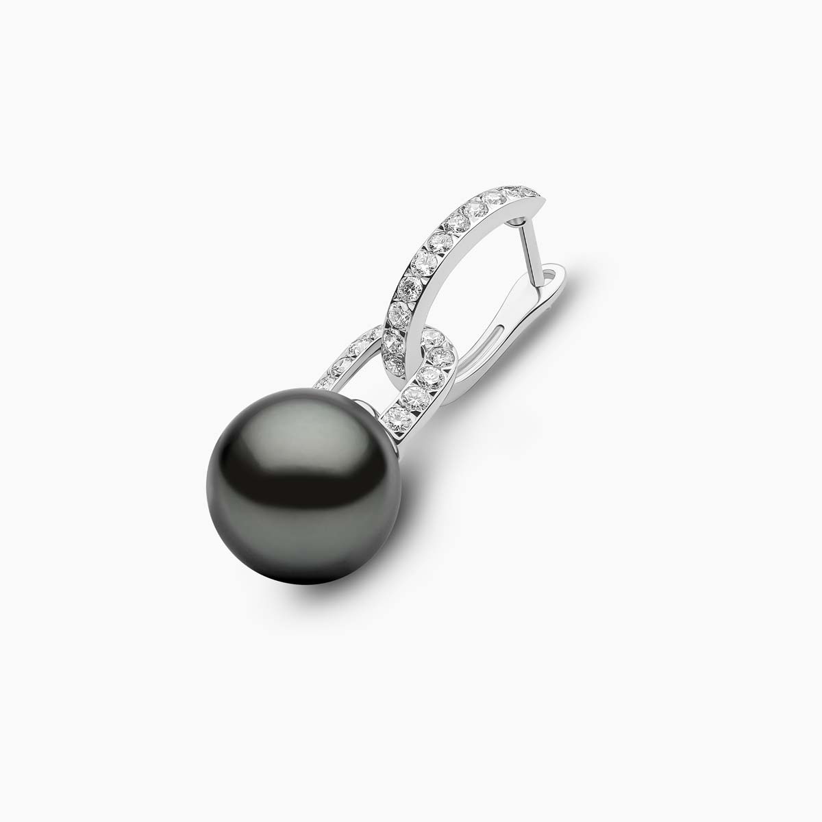 Black Tahitian / White Gold