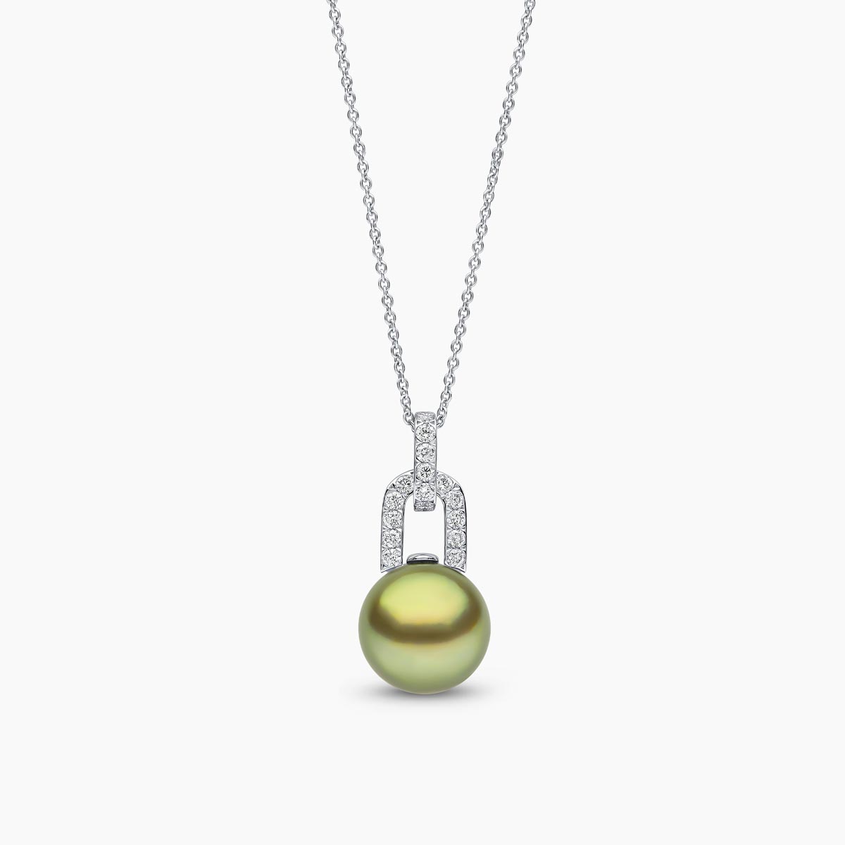 Pistachio Tahitian / White Gold