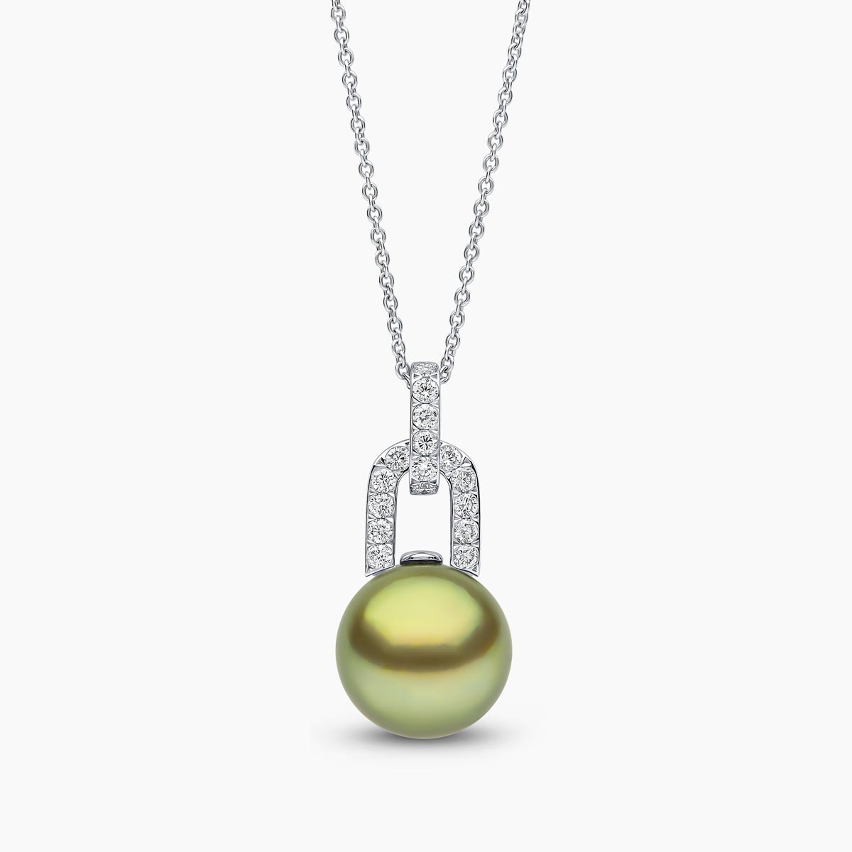 Pistachio Tahitian / White Gold