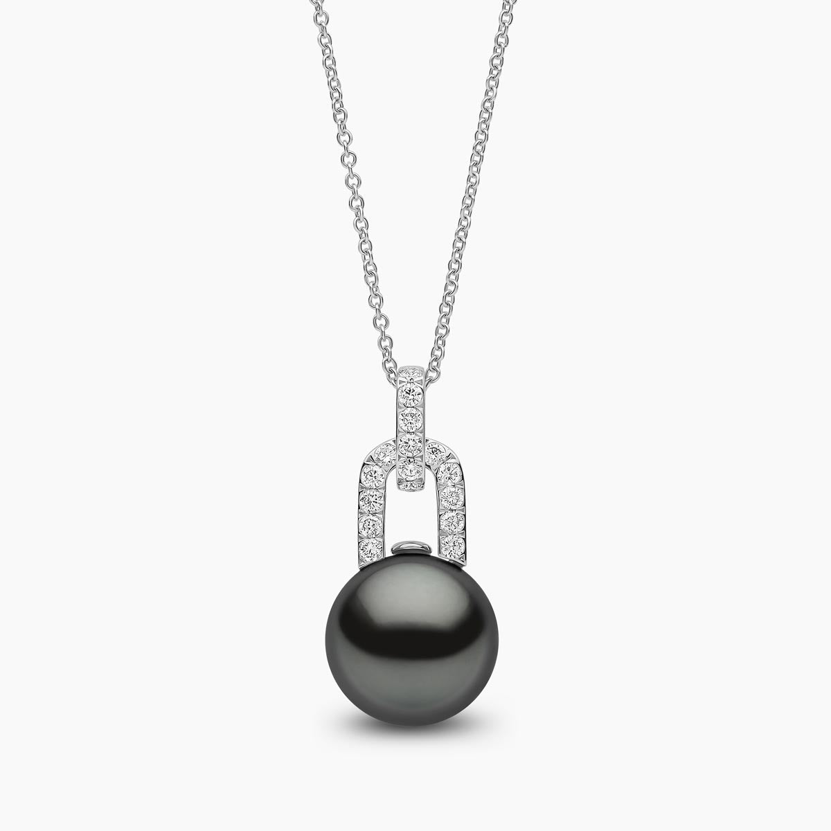 Black Tahitian / White Gold