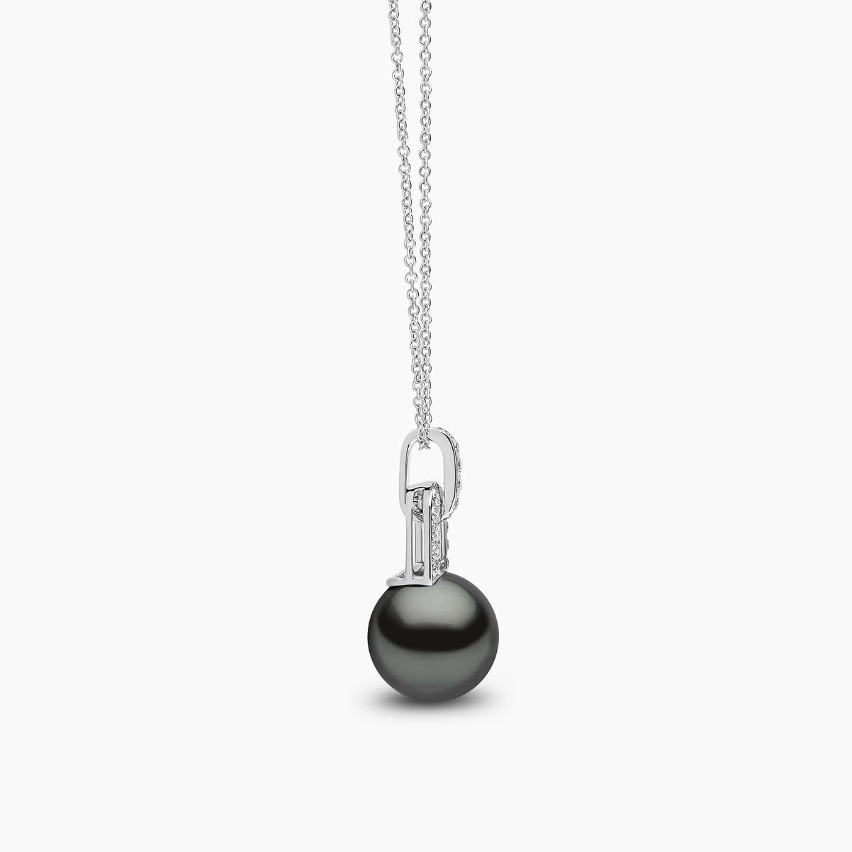 Black Tahitian / White Gold