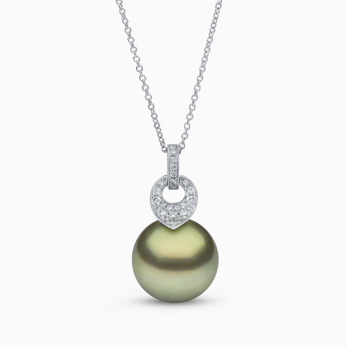 Pistachio Tahitian / White Gold