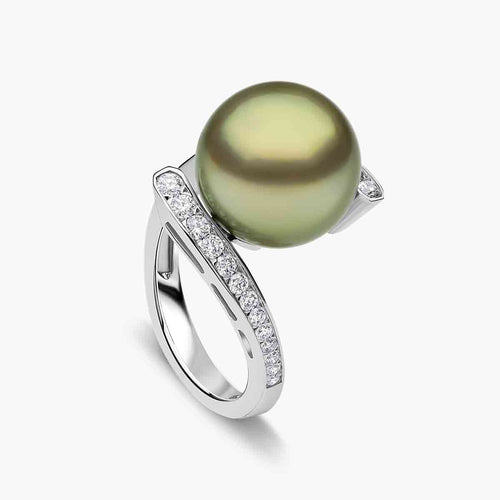 Pistachio Tahitian / White Gold