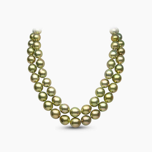 Yellow Gold / Pistachio Tahitian