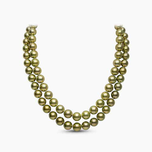 Yellow Gold / Pistachio Tahitian