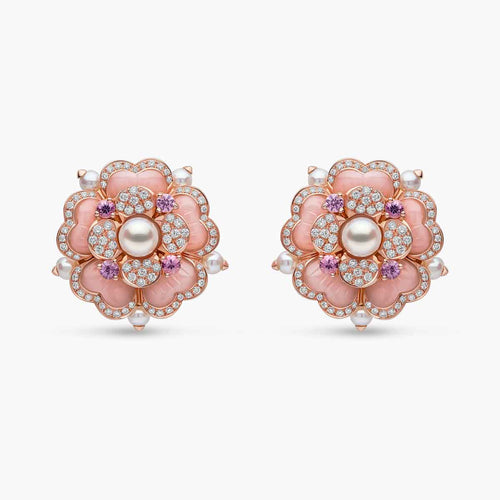 Rose Gold / White Freshwater